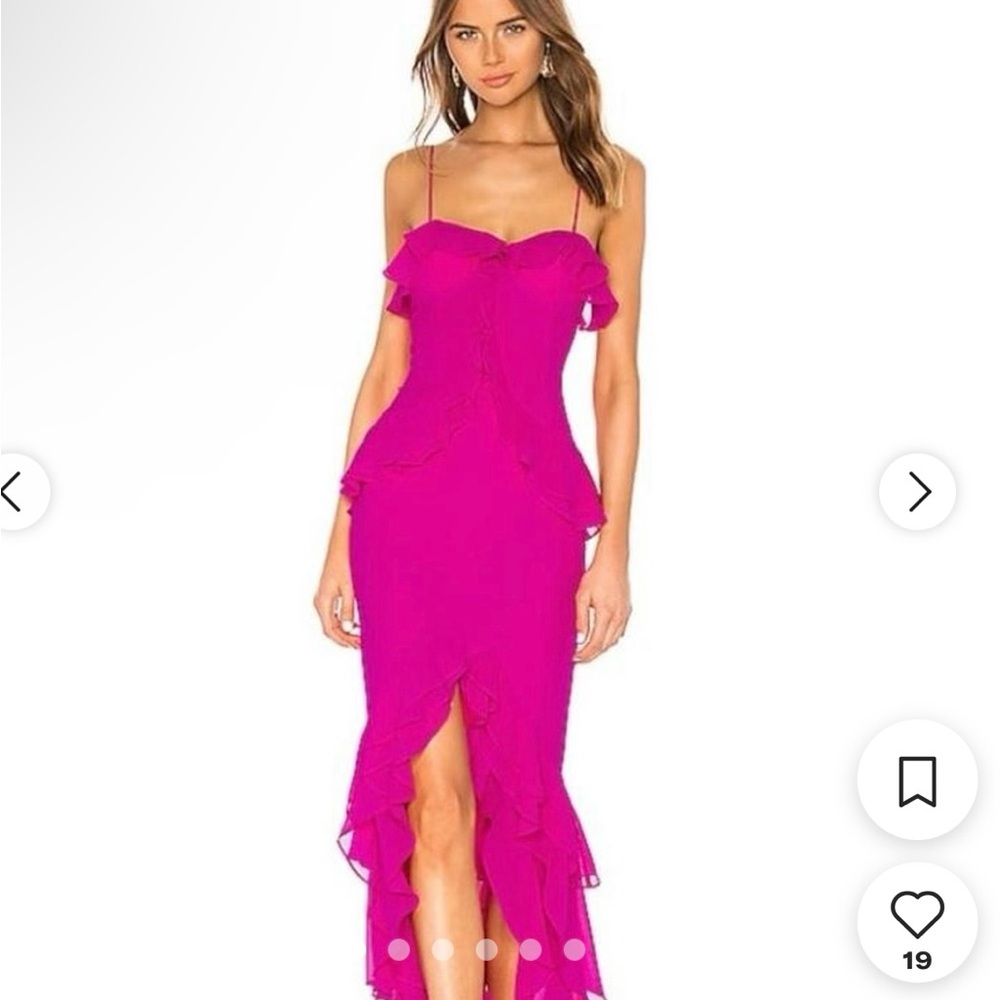 Lovers + Friends Women's Pink Dress S